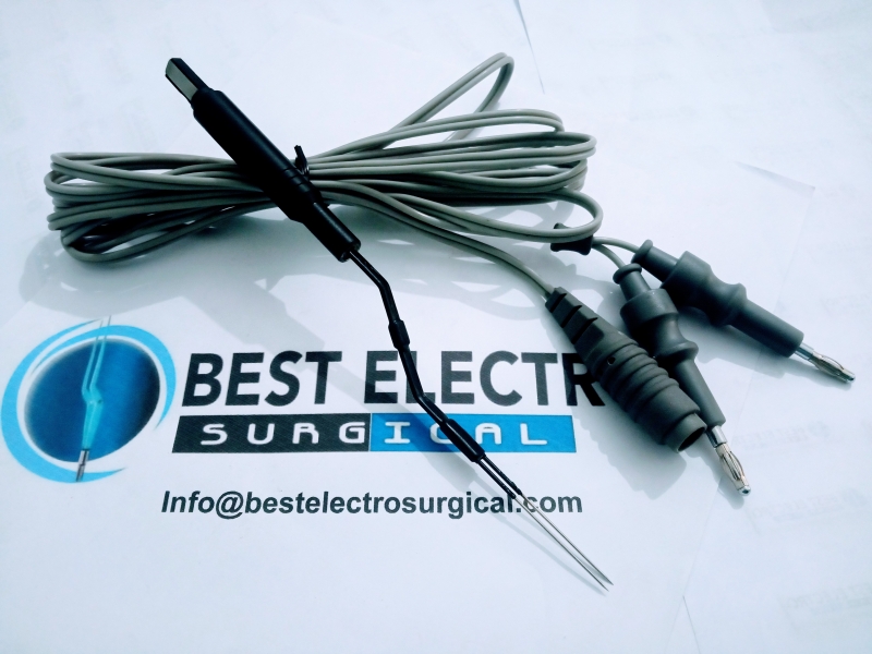 Silicon Bipolar Cable With Forceps