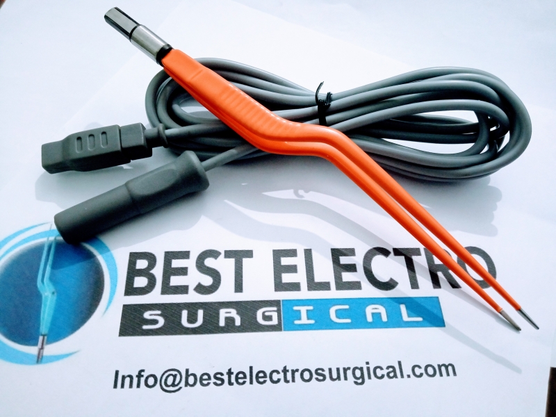 Silicon Bipolar Cable With Forceps