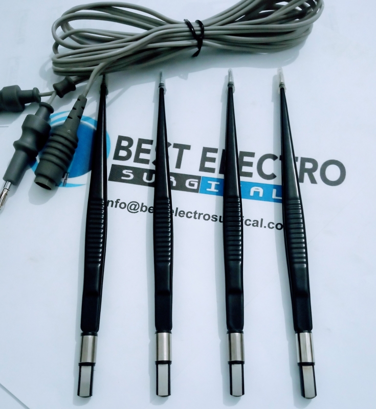 Silicon Bipolar Cable With Forceps