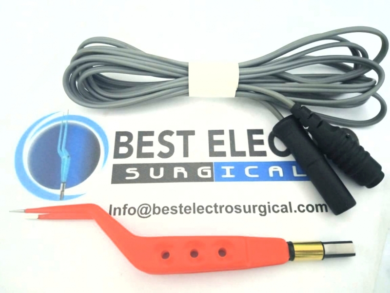 Silicon Bipolar Cable With Forceps